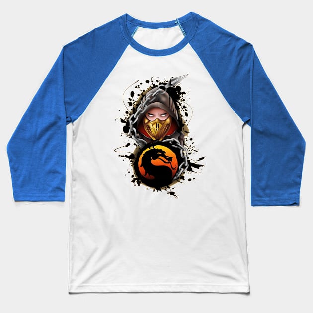 scorpion Baseball T-Shirt by primemoment